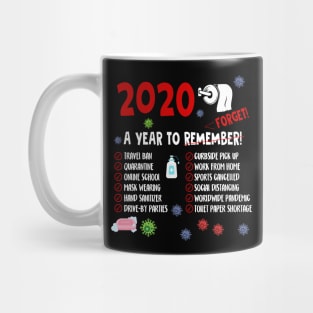 2020 Quarantined Toilet Paper Funny T Shirt Tee 2020 A Year to Remember Mug